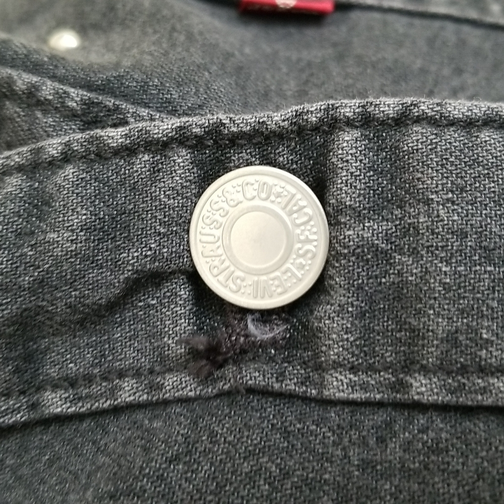 Levi's cropped denim jacket shacket - Picture 6 of 12